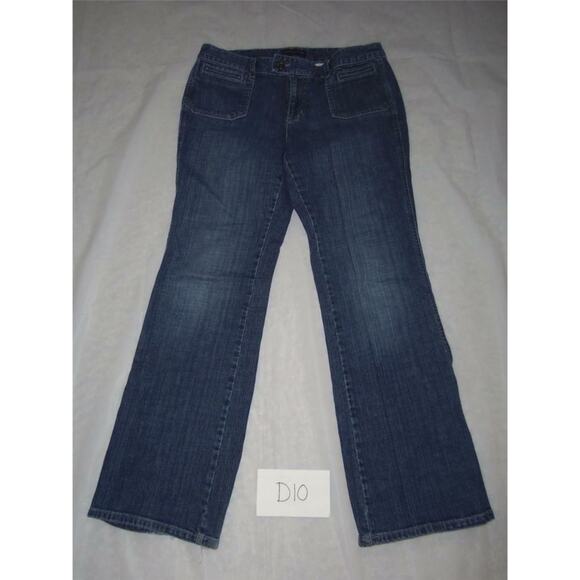 Banana Republic Blue Jeans Size 14 Stretch Womens -0213D10 - Picture 1 of 3
